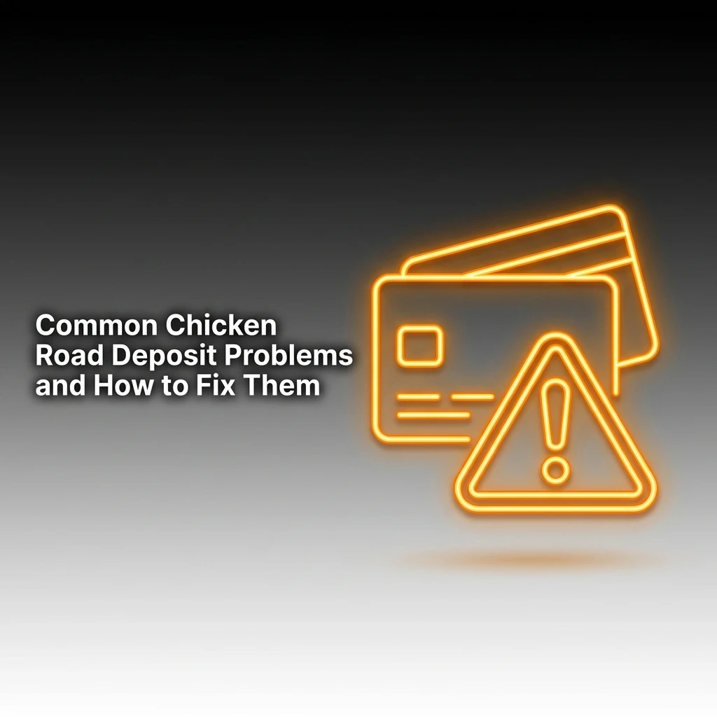 Chicken Road deposit problems and fixes including declined transactions, missing funds, and bonus issues