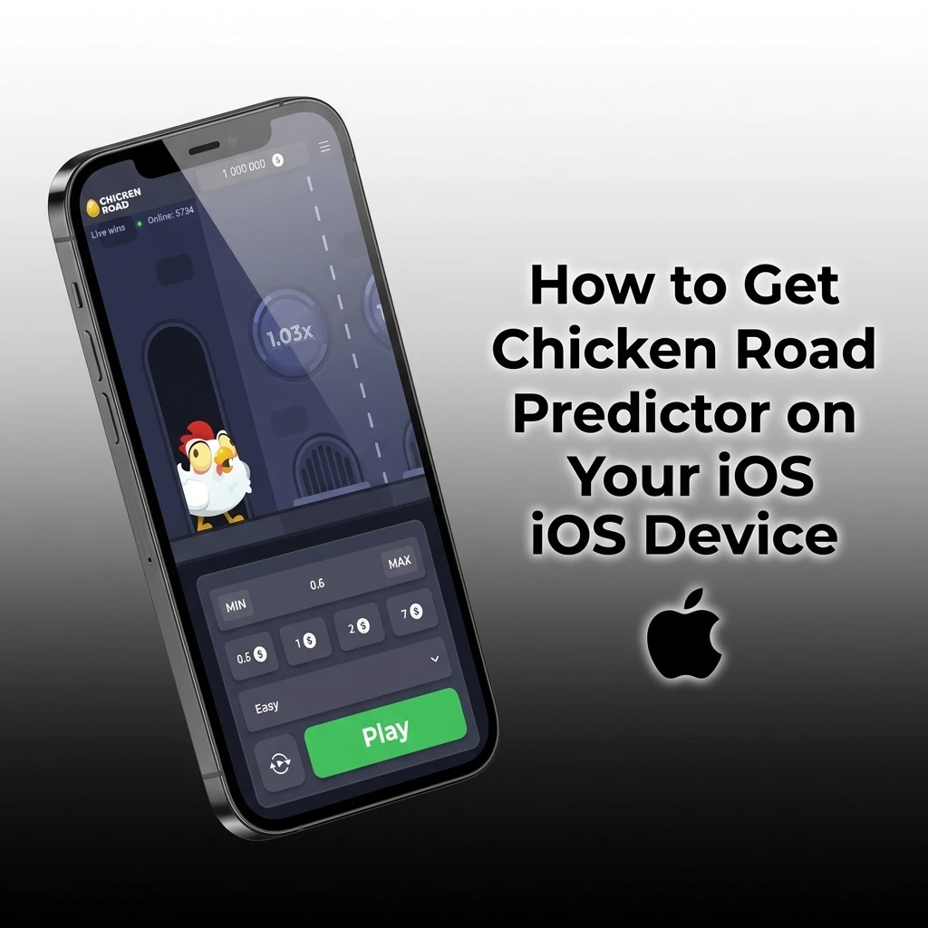 iPhone screen showing iOS Settings VPN Device Management to install Chicken Road Predictor via third-party profile