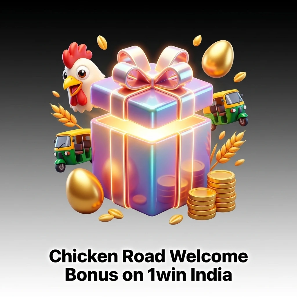 1win India welcome bonus for Chicken Road offering up to 170% across four deposits starting at INR 300